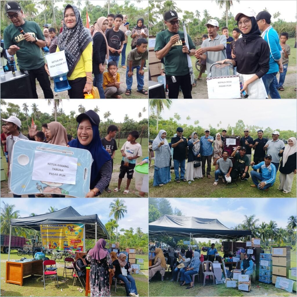Peringati Hari Bhayangkara Ke-78 Pemdes Pasar Ipuh Adakan Kegiatan Hiburan Rakyat