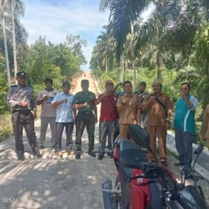Pemdes Manunggal Jaya,Gelar Monev Kegiatan Fisik DD Tahap 1 Tahun2024