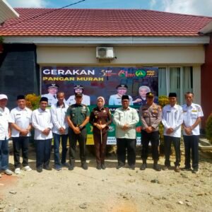 Gerakan Pangan Murah Memperingati HUT Bapanas dan HUT Adhiyaksa Kabupaten Mukomuko