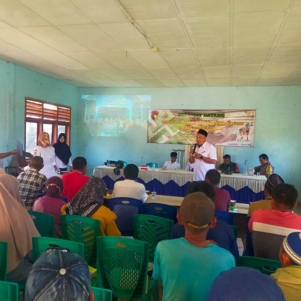 Pelatihan Ketahanan Pangan Hewani di Desa Tanjung Medan