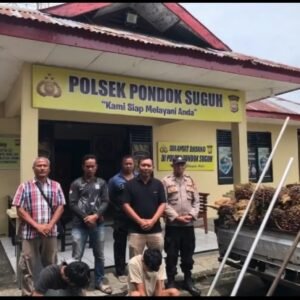Dua Pelaku Pencurian Sawit Diamankan Polsek Pondok Suguh, Mukomuko