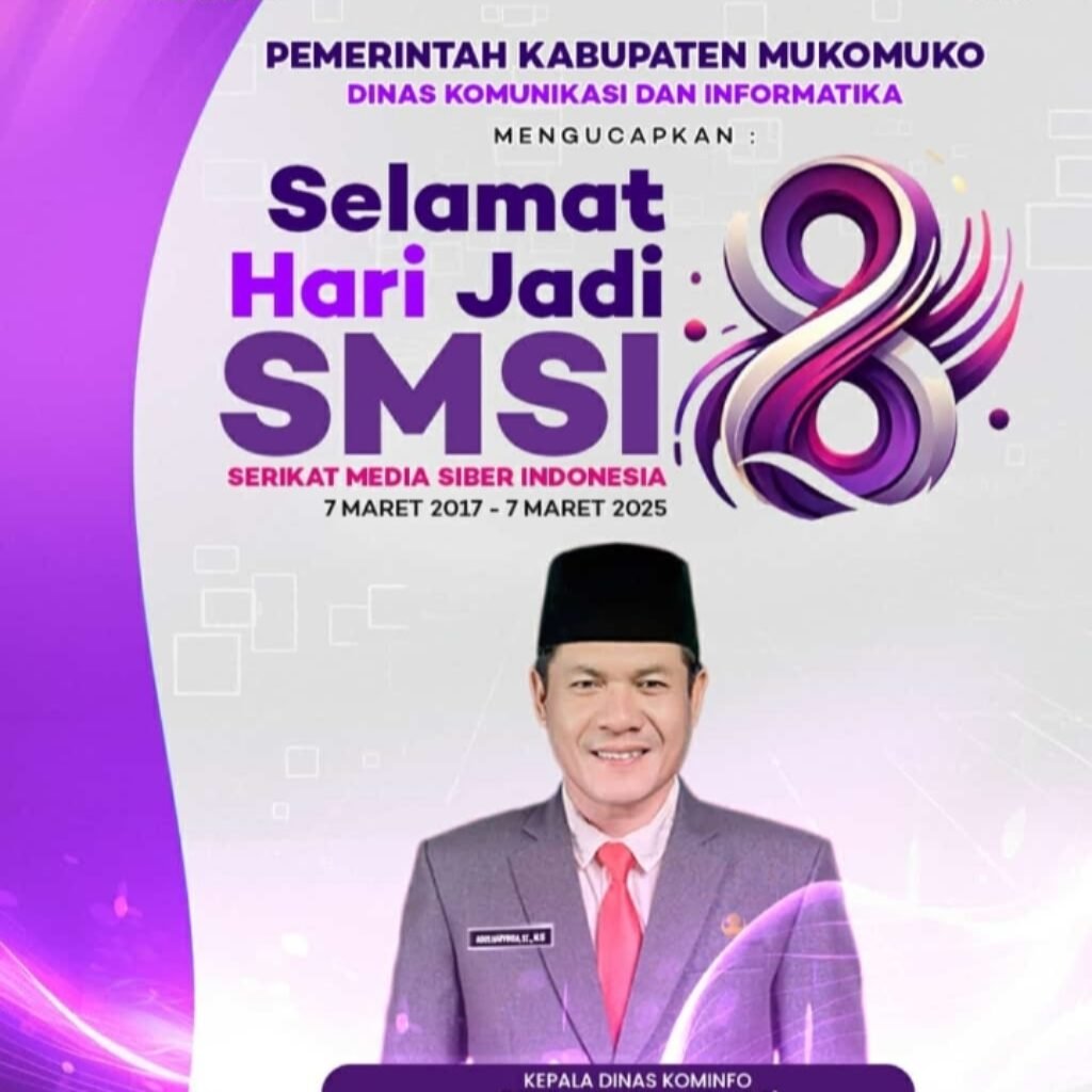 Dinas Kominfo Mukomuko Rayakan Hari Jadi ke-8 SMSI, Apresiasi Peran Media Siber