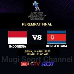 RESMI: Timnas Indonesia U-17 Hadapi Korea Utara di Perempat Final Piala Asia U-17 2025