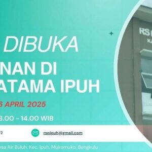Layanan RSU Pratama Ipuh Resmi Dibuka, Jajad Sudrajat: Bukti Komitmen Pemerintah