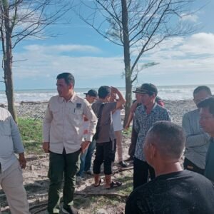 BWSS Bengkulu Lakukan Survei Normalisasi Muara Sungai di Desa Air Buluh