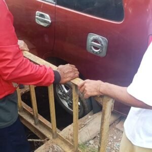 Jembatan Gantung Tanjung Jaya–Sibak Rusak Parah, Pemerintah Dinilai Lamban Bertindak