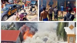 Satu Rumah Warga di Talang Baru Hangus Terbakar, Diduga Akibat Kebocoran Gas LPG