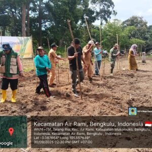 Desa Talang Rio Luncurkan Program Sadesahe, Fokus pada Ketahanan dan Kemandirian Pangan