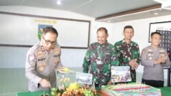 Polres Mukomuko Berikan Ucapan Selamat HUT TNI ke-80 Kepada Kodim 0428/Mukomuko