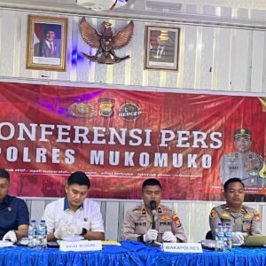 Polres Mukomuko Tangkap 9 Pelaku Curas, Curat, dan Curanmor Selama Operasi Musang Nala 2025