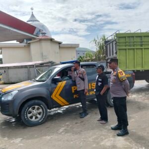 Polsek Ipuh Pantau SPBU, Imbau Warga Tertib Antri dan Tidak Panik: Stok BBM Dipastikan Aman