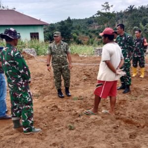 Kodim 0428/Mukomuko Perkuat Pengawasan Pembangunan Koperasi Desa Merah Putih