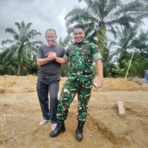 Dandim 0428/Mukomuko Pastikan Pembangunan Koperasi Merah Putih di Sidomulyo Berjalan Lancar