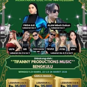 Batu Kumbang Gelar Pesta Musik Lebaran 1447 H, Hadirkan Sejumlah Artis Nasional