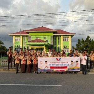 Ramadan Penuh Berkah, DPD Perindo Mukomuko Gelar Aksi Sosial Bersama Pramuka