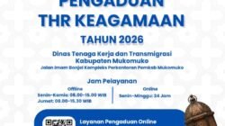 Disnakertrans Mukomuko Tegaskan THR Wajib Dibayar, Posko Pengaduan Resmi Dibuka