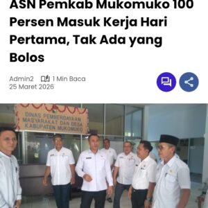 100 Persen ASN Masuk? Publik: Ini Bukan Fakta, Ini Kebohongan yang Dipaksakan