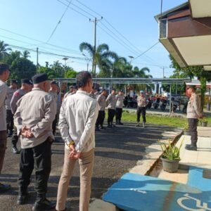 Apel Perdana Kapolsek Ipuh, AKP Hardiansyah Tekankan Loyalitas dan Kinerja Personel