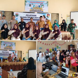 Bangun Generasi Berkualitas, Desa Manunggal Jaya Gelar Pelatihan Kesehatan Ibu dan Anak