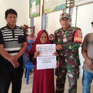 22 KPM Desa Bukit Mulya Terima BLT Dana Desa Tahap II Periode April–Juni 2026