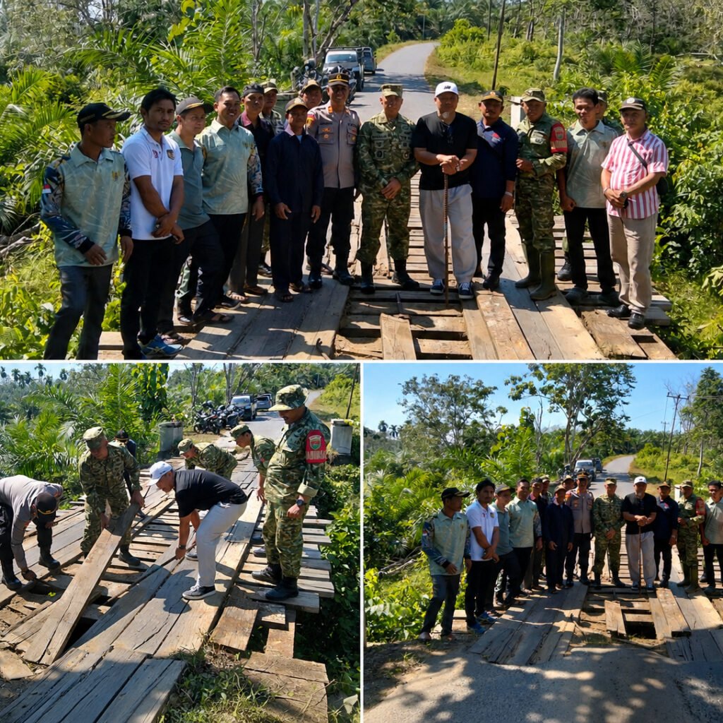 Kades Tanjung Jaya Apresiasi Program Pembangunan Jembatan Garuda dari Pemerintah Pusat