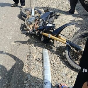 Kecelakaan di Sungai Rumbai, Kades Gajah Mati Alami Patah Kedua Tangan
