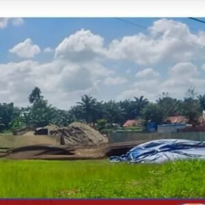 Fasilitas Umum Dipakai Proyek BWS, Warga Tanjung Mulya Protes