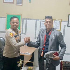 Perkuat Sinergi Penegakan Hukum, Advokat Wilton Subing, SH Sambangi Polsek Pondok Suguh