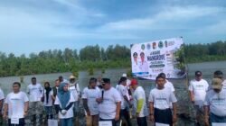Peringati Hari Mangrove Sedunia, KKMD Mukomuko Tanam 1.000 Bibit di Kawasan Pesisir