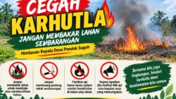 Cegah Karhutla, Kades Pondok Suguh Imbau Warga Tidak Membakar Lahan